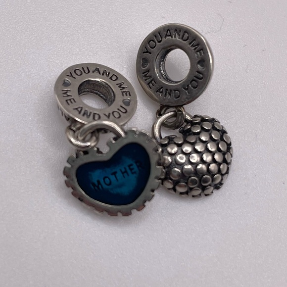 Authentic Pandora Mother and Son charm - Picture 2 of 5